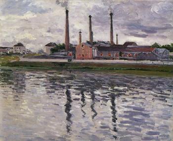 Gustave Caillebotte : Factories at Argenteuil